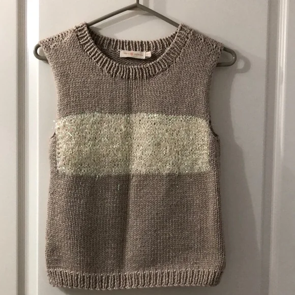 TORY BURCH Knitted Vest Size XS/TP - Picture 1 of 11